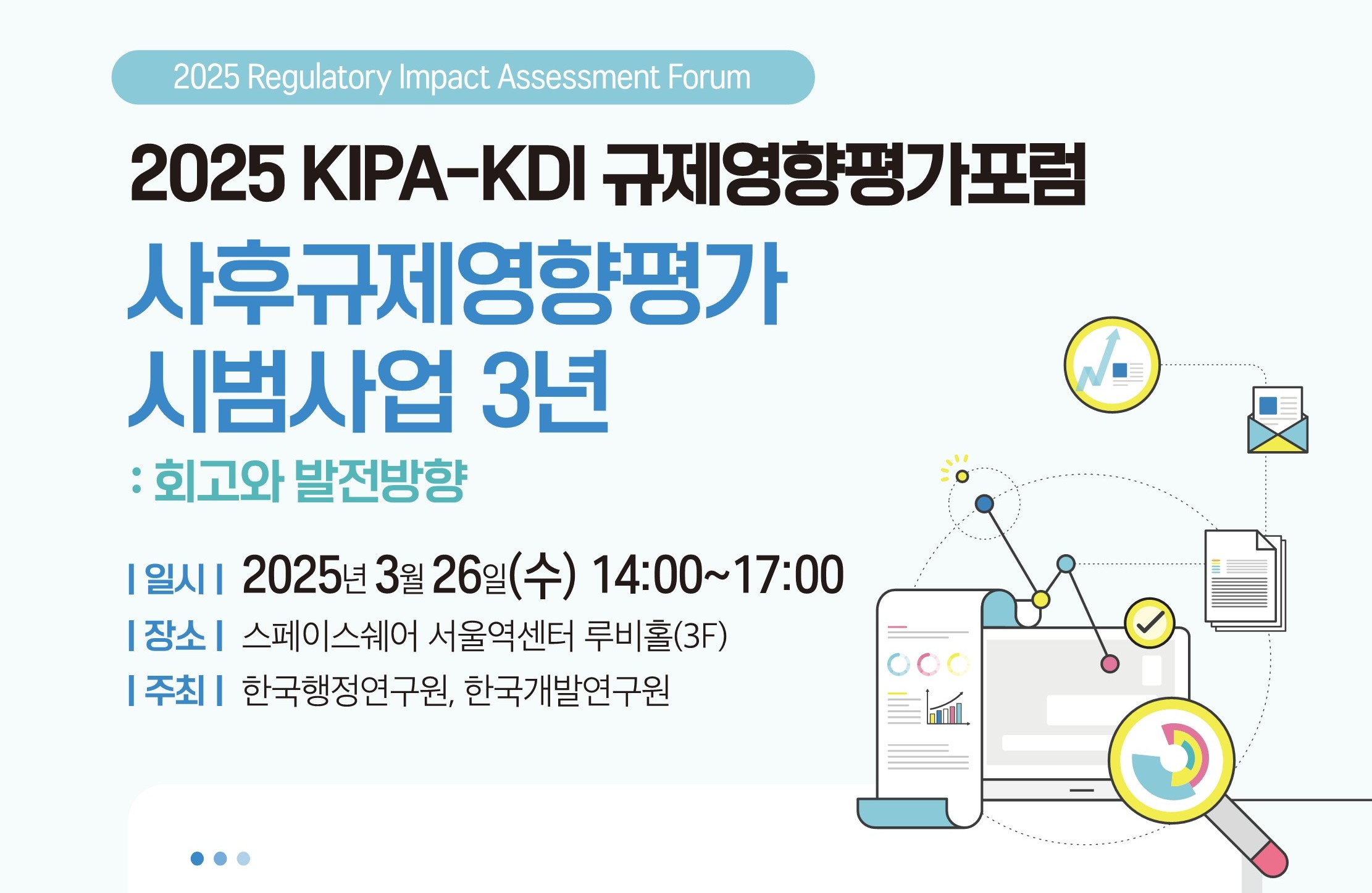 [2025 KIPA-KDI 규제영향평가포럼] 사후규제영향평가 시범사업 3년: 회고와 발전방향
